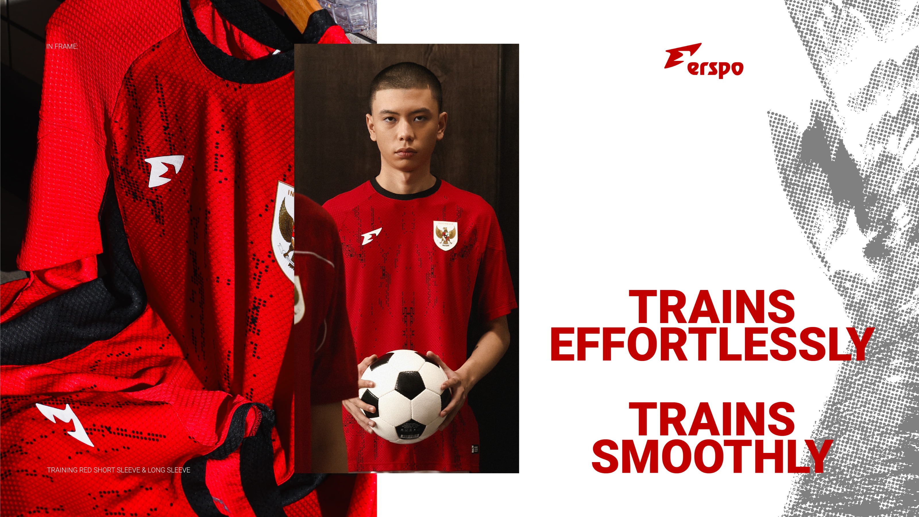ERSPO インドネシア代表 ホーム 24/25 XL Indonesia 2024/25 Erspo Home and Away Kits - FOOTBALL FASHION